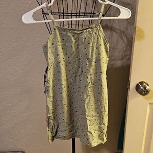 Cat & Jack Light Green Floral Skirt